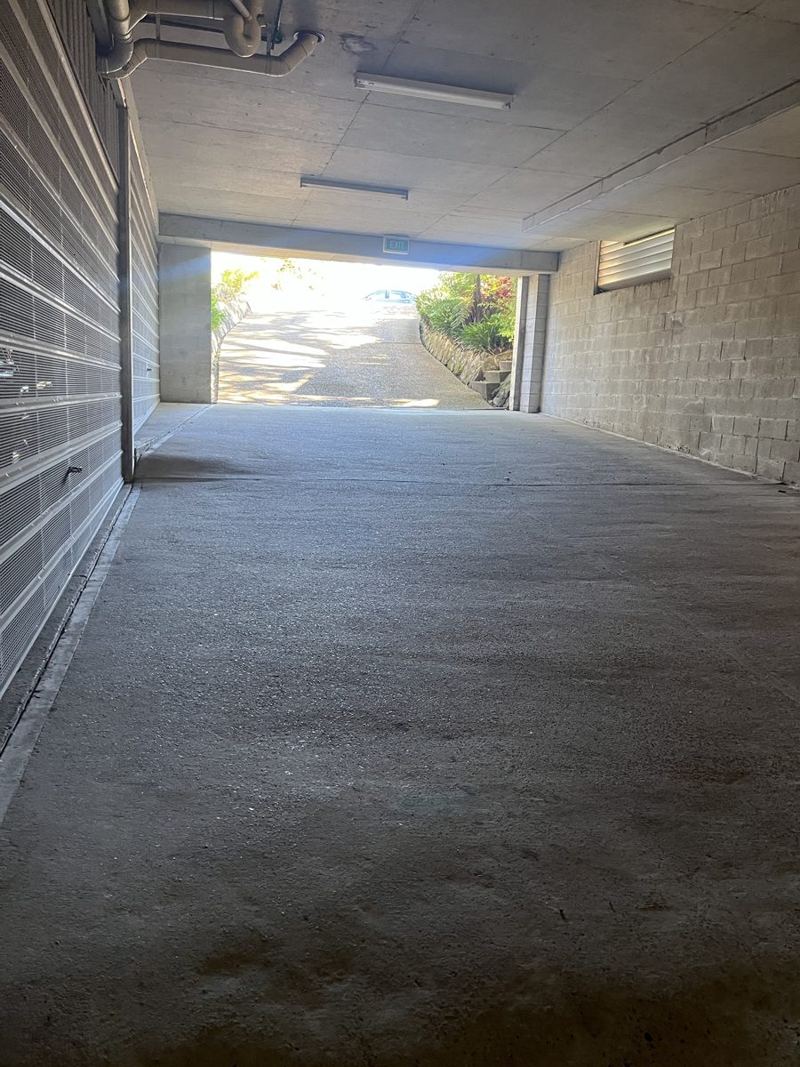 Swept underground car park